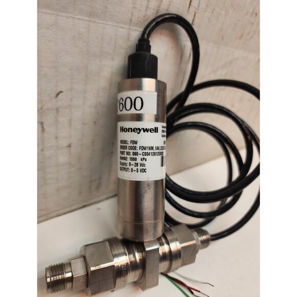 Honeywell Sensotec 9-28VDC Amplified Transducer FDW1KM-1AK-2D-5C-6Q, - Picture 3 of 9